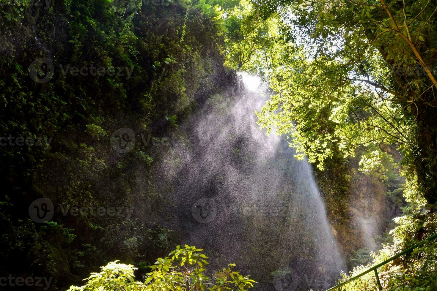 Beautiful Water Splash Waterfall photo