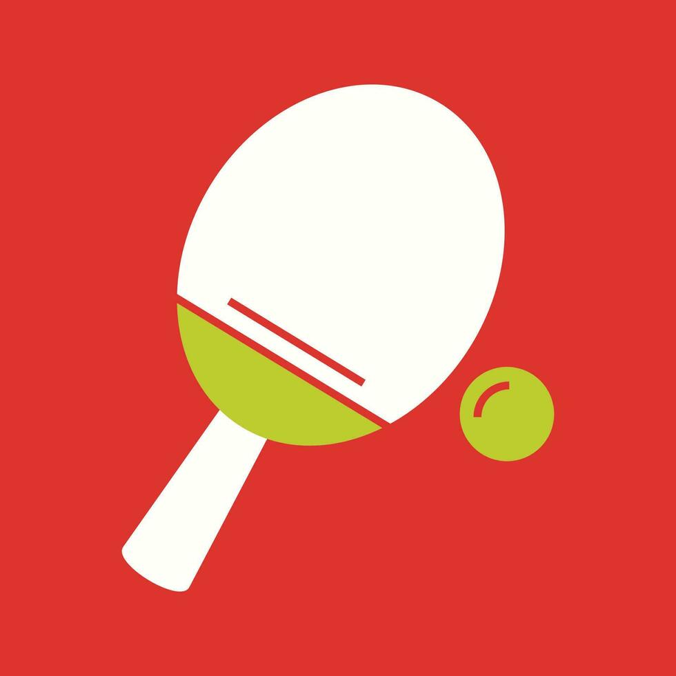 Table Tennis Vector Icon