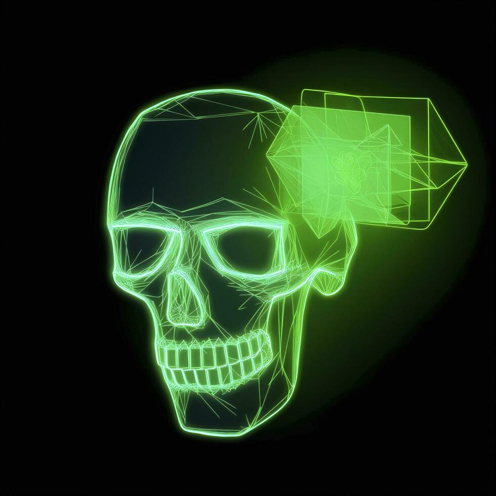 Day of the Dead skulls. Dia de los Muertos. Day of the Dead and Mexican Halloween background. Mexican tradition festival. Day of the dead sugar skull. Dia de los Muertos, generate ai photo