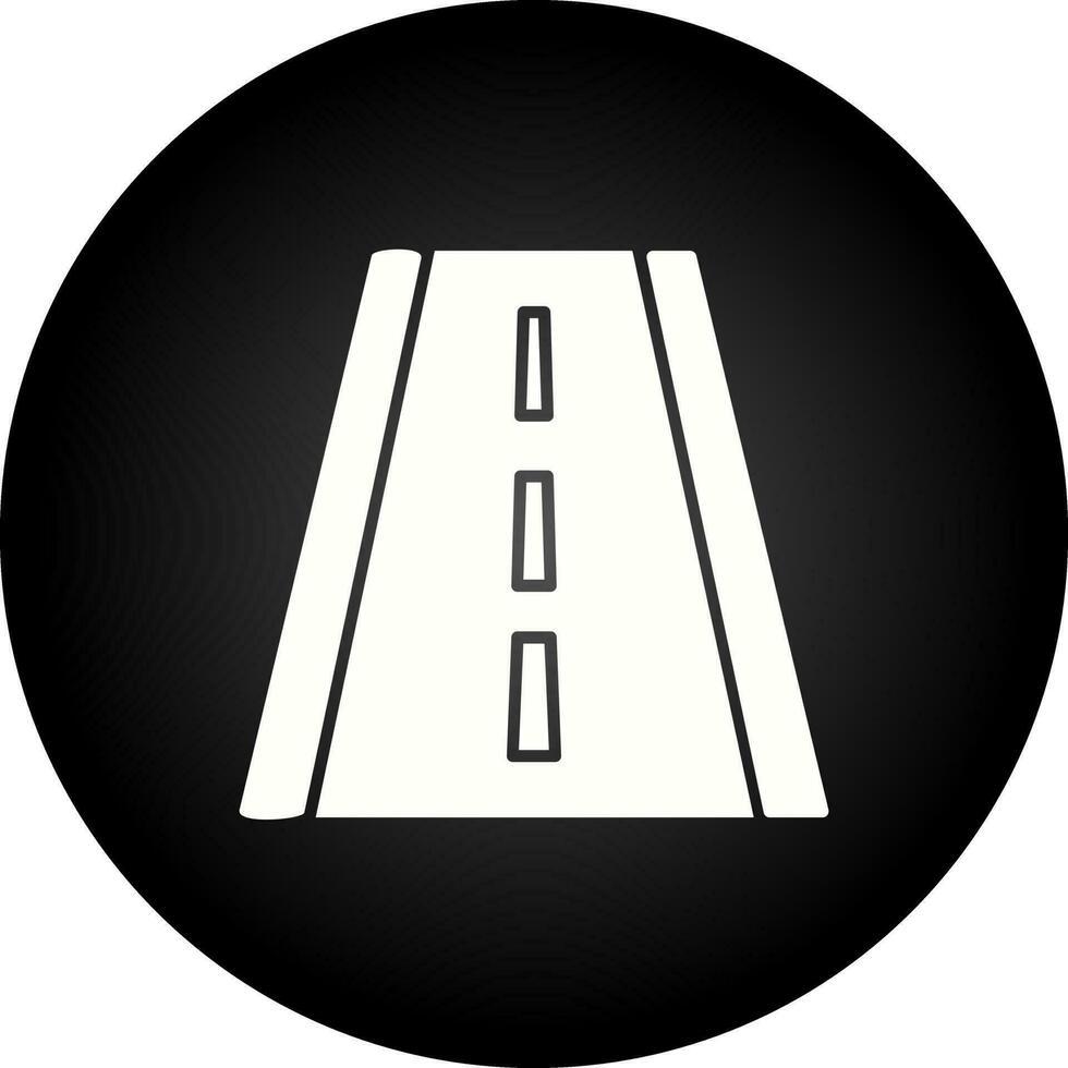 icono de vector de carretera