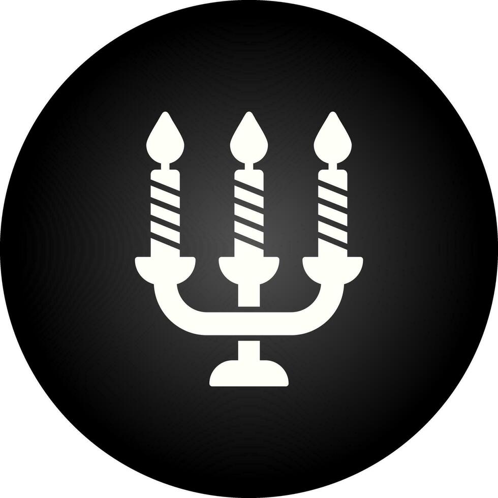 icono de vector de velas