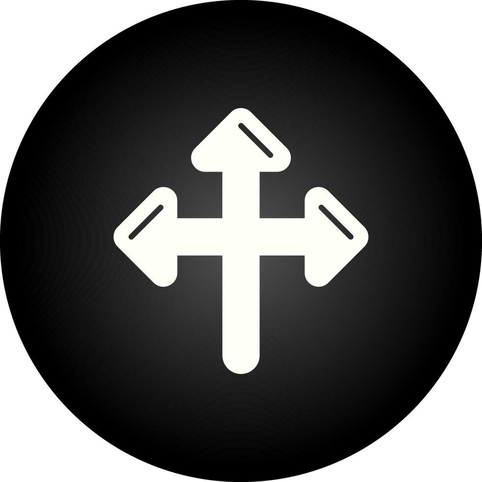 Directional Sign Vector Icon