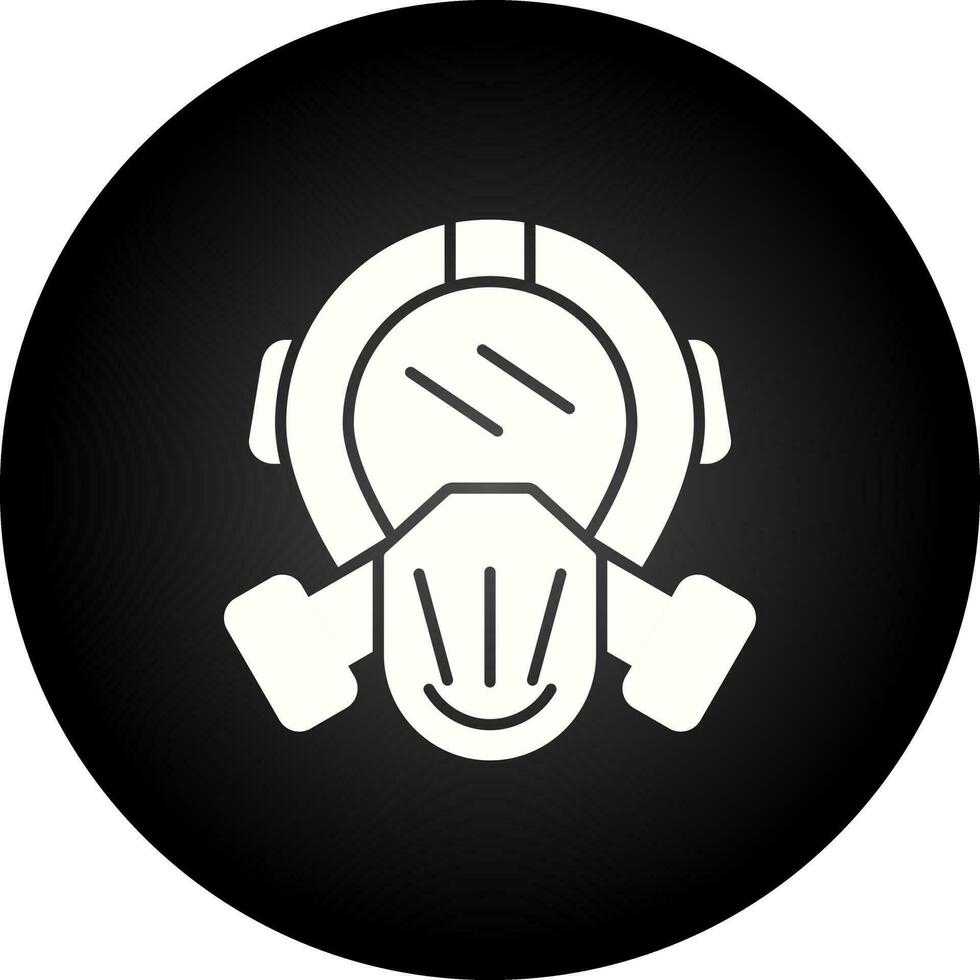 Gas Mask Vector Icon