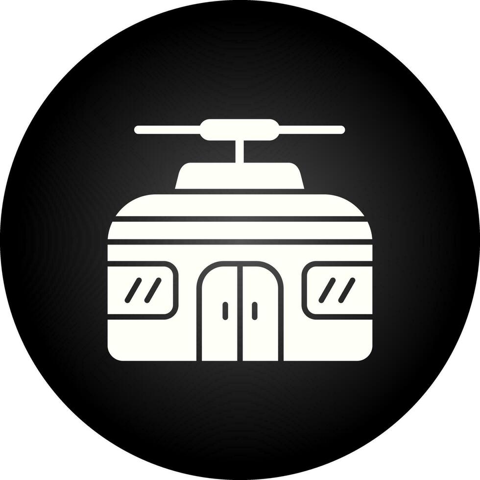 Cable Car Vector Icon