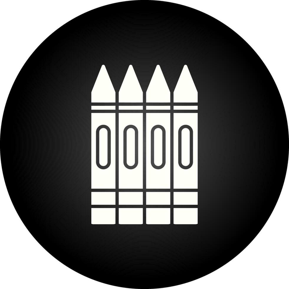 Crayons Vector Icon