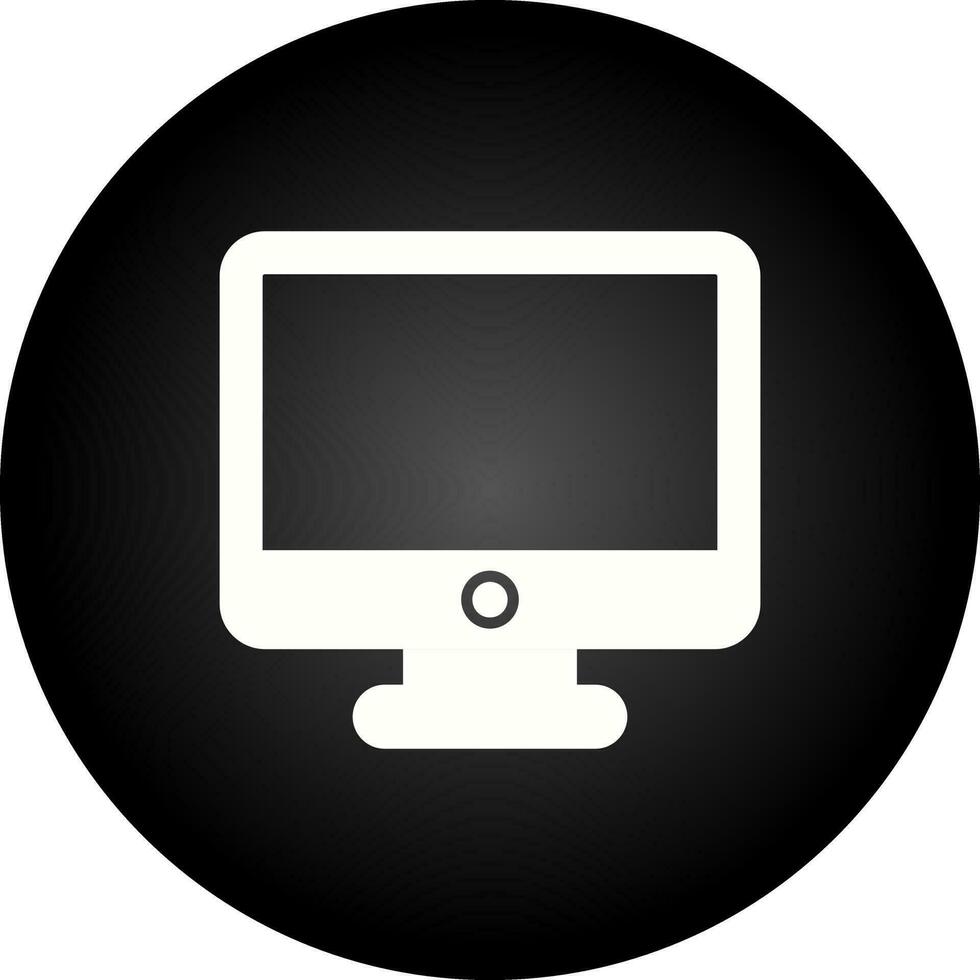 Monitor Vector Icon