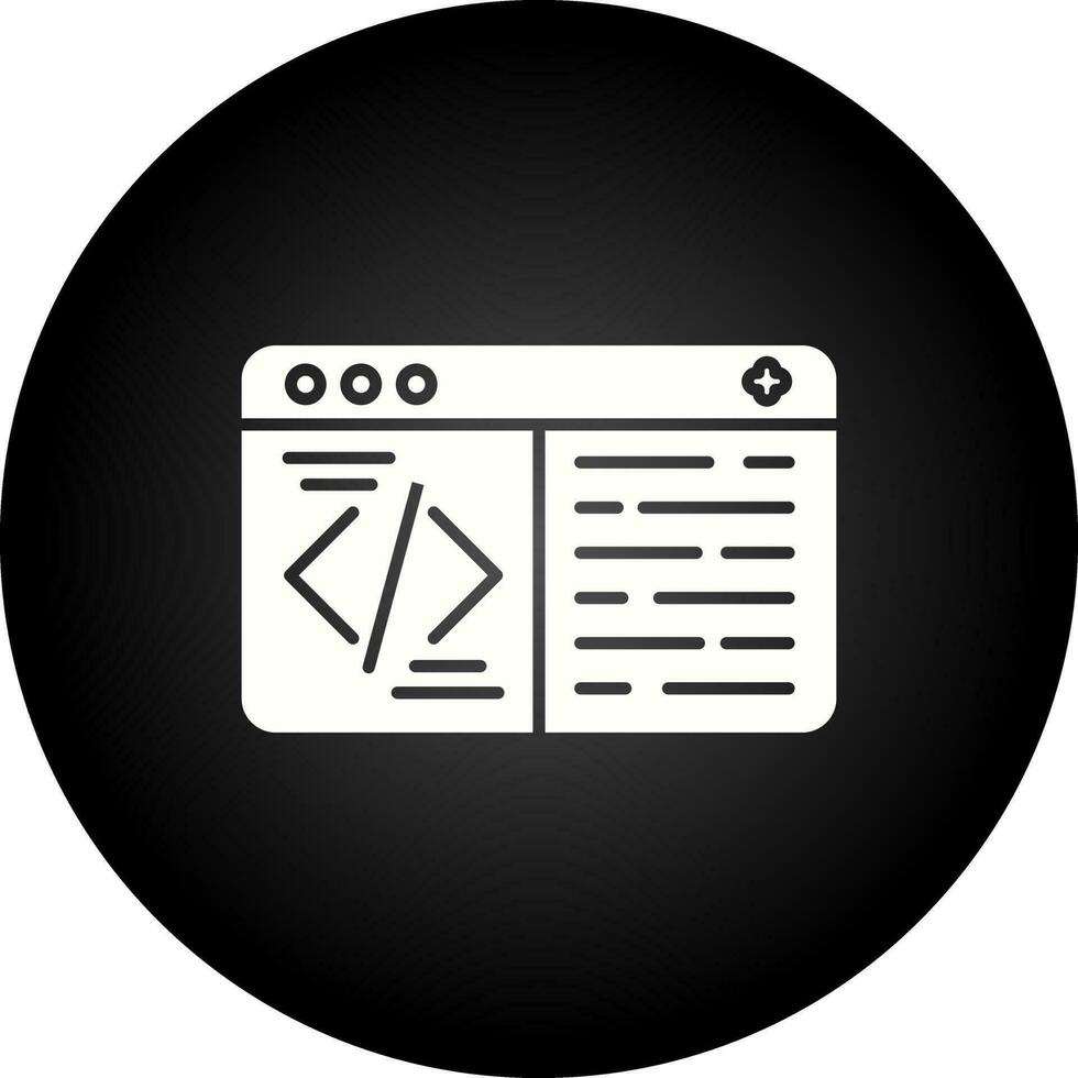 Coding Vector Icon