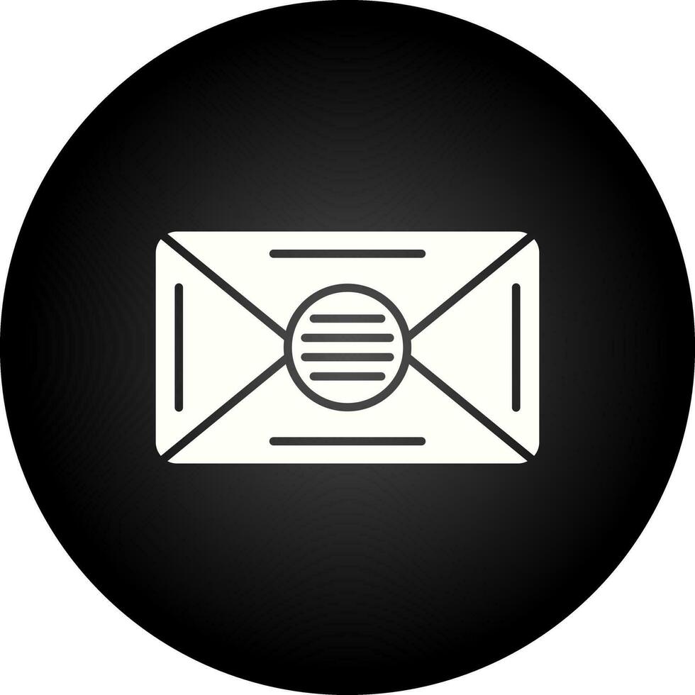 icono de vector de correo