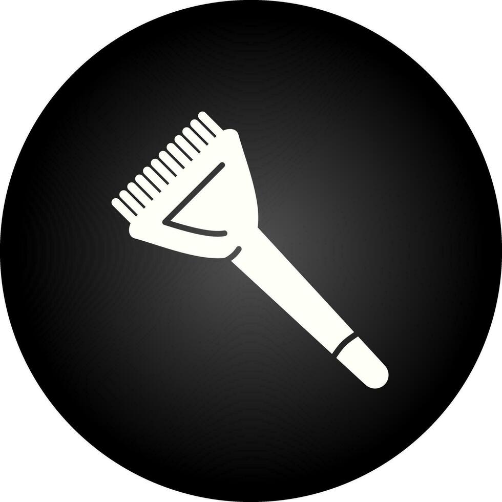 Hair Dye Brush Vector Icon