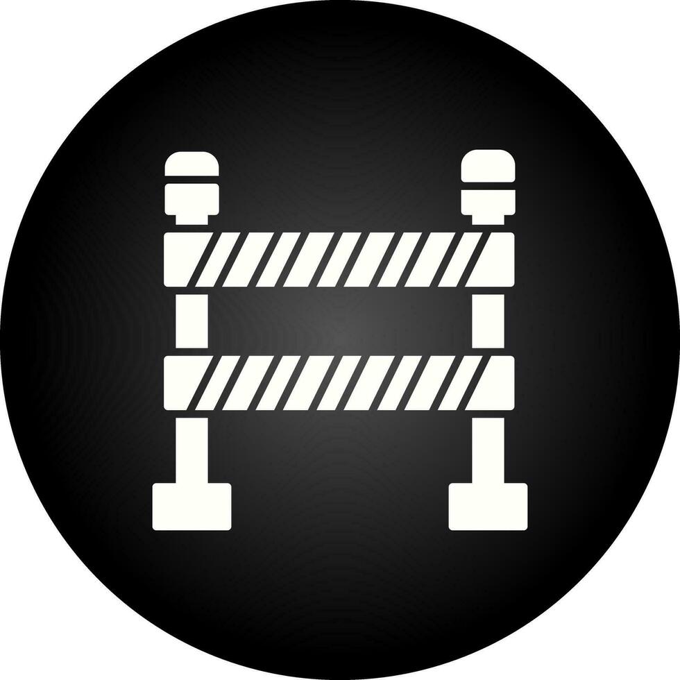 Police Line Vector Icon