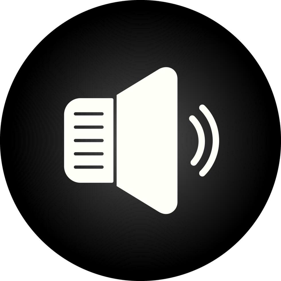 icono de vector de sonido