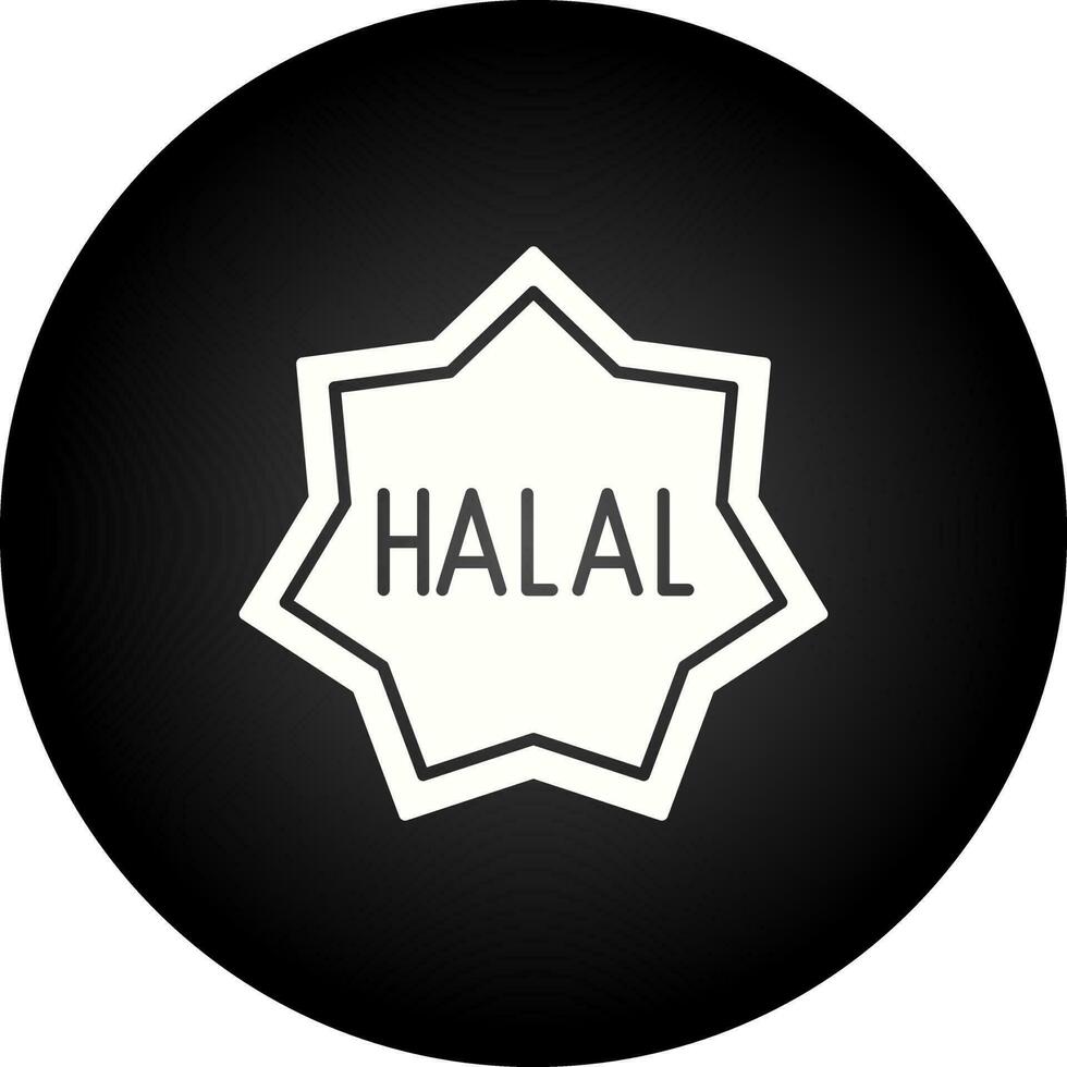 Halal Vector Icon