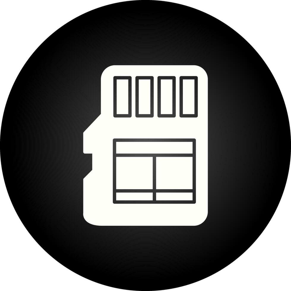Memory Card Vector Icon
