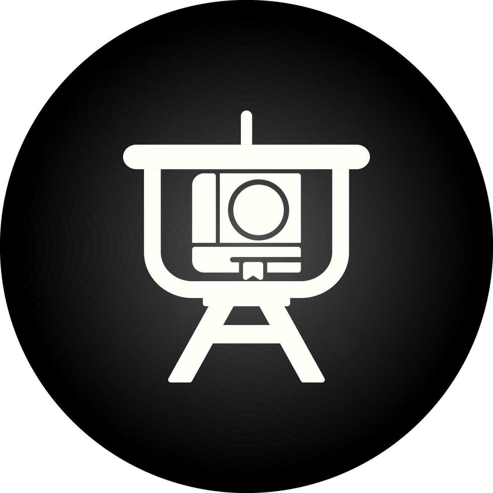 Education Presentation Vector Icon