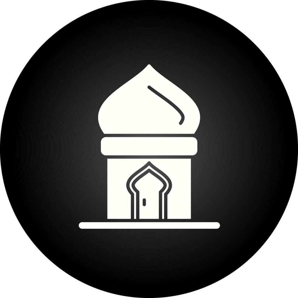 icono de vector de puerta masjid