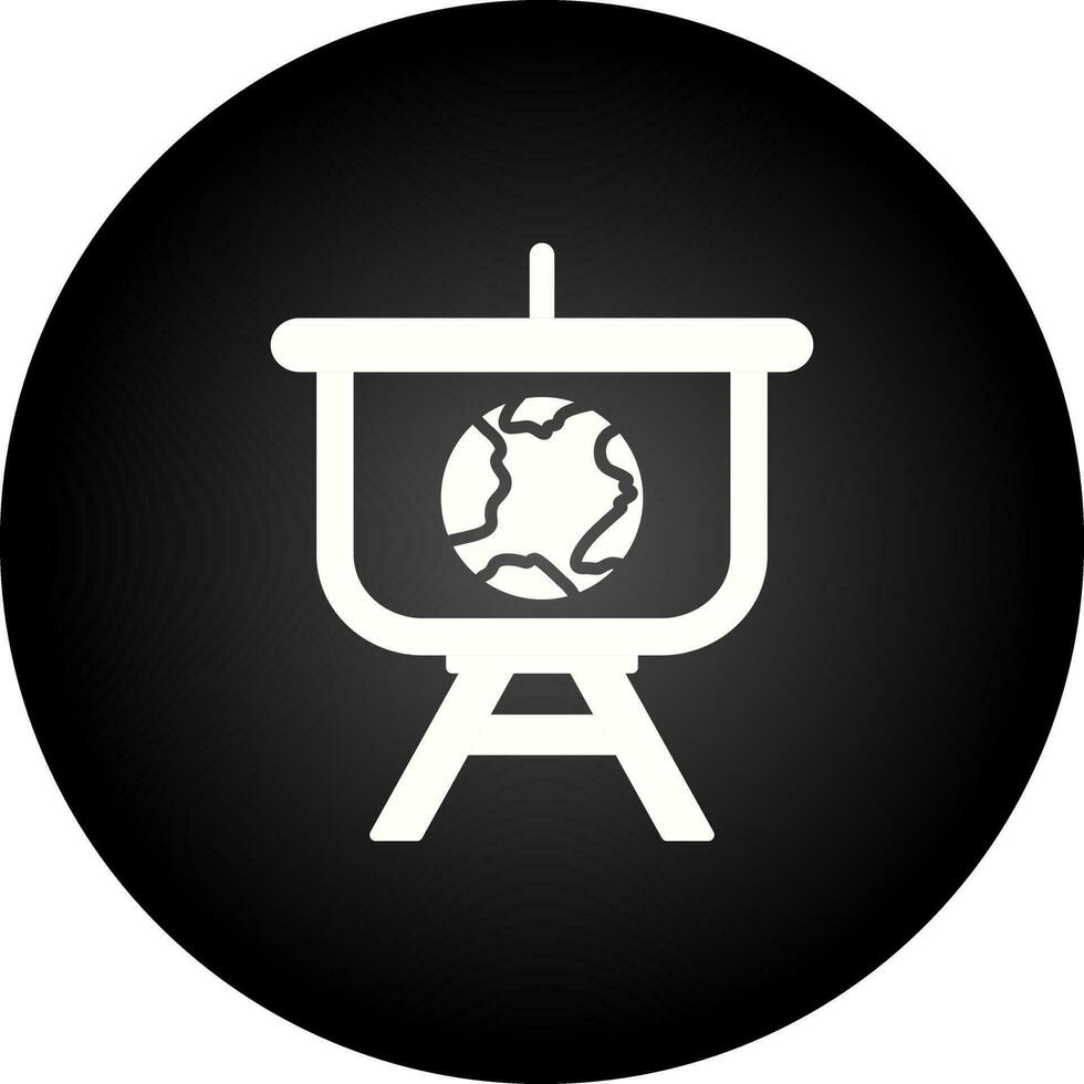 World Presentation Vector Icon