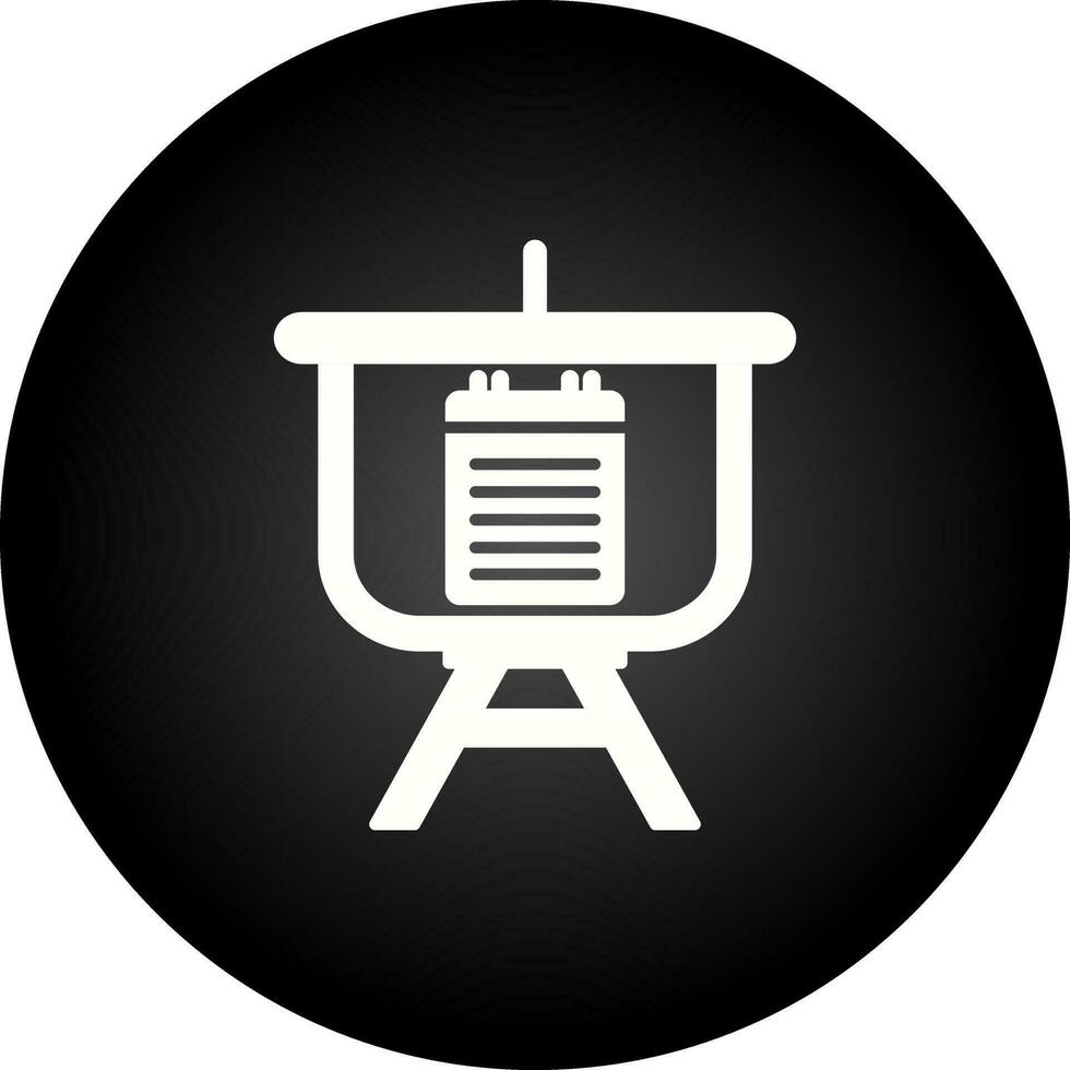 Menu Presentation Vector Icon