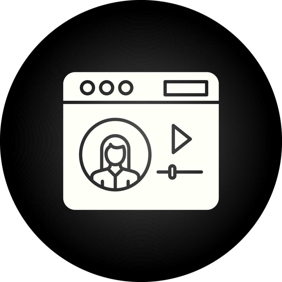 Video Tutorial Vector Icon