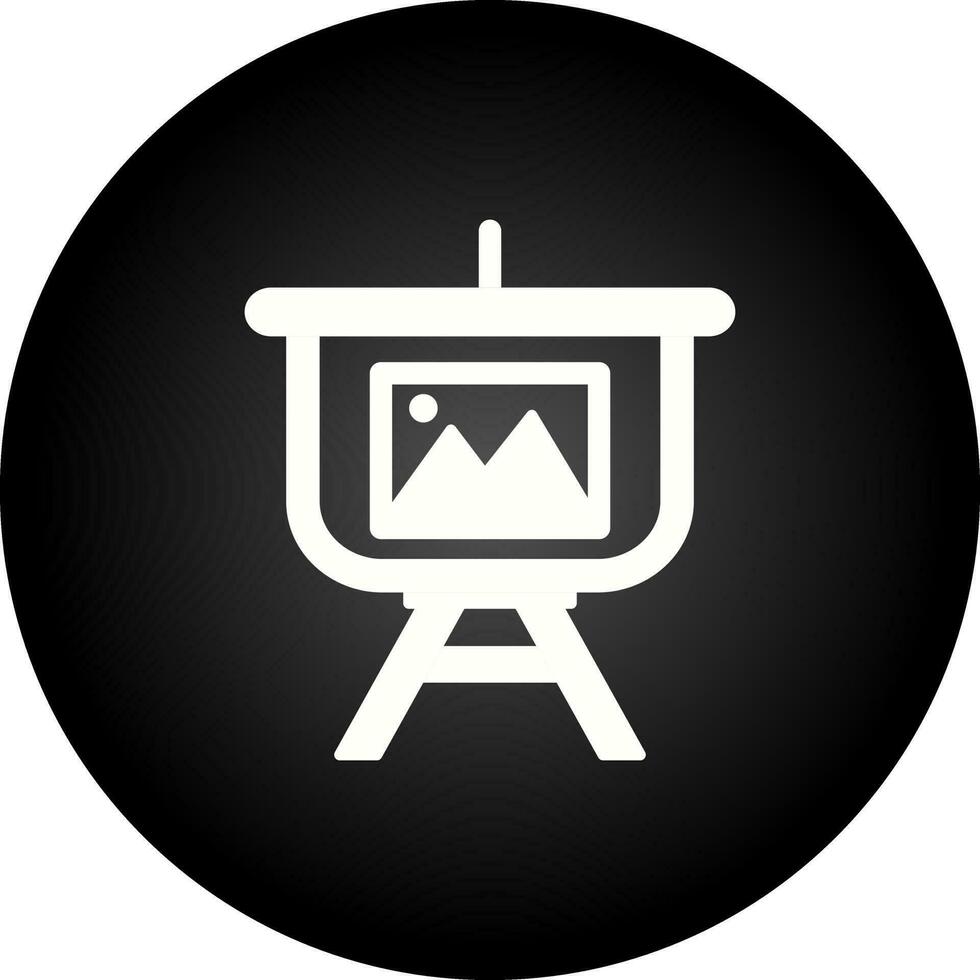 Gallery Presentation Vector Icon