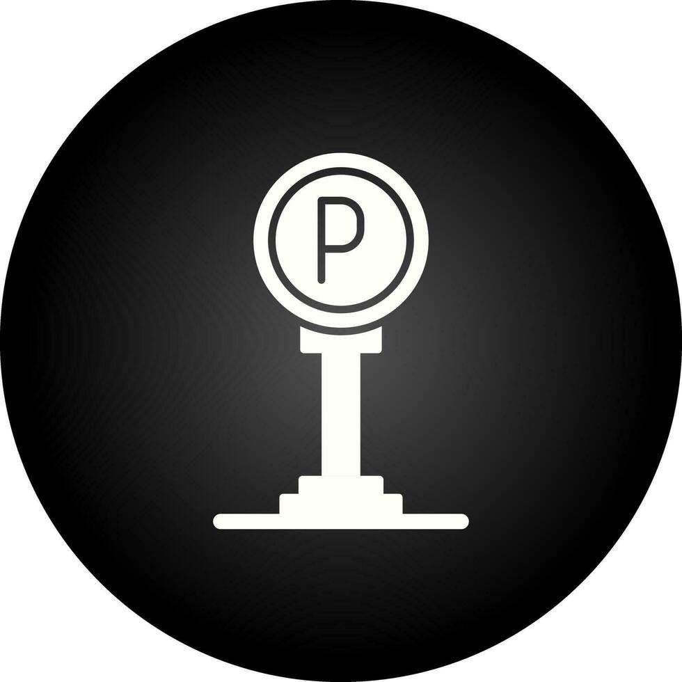 Parking Sign Vector Icon