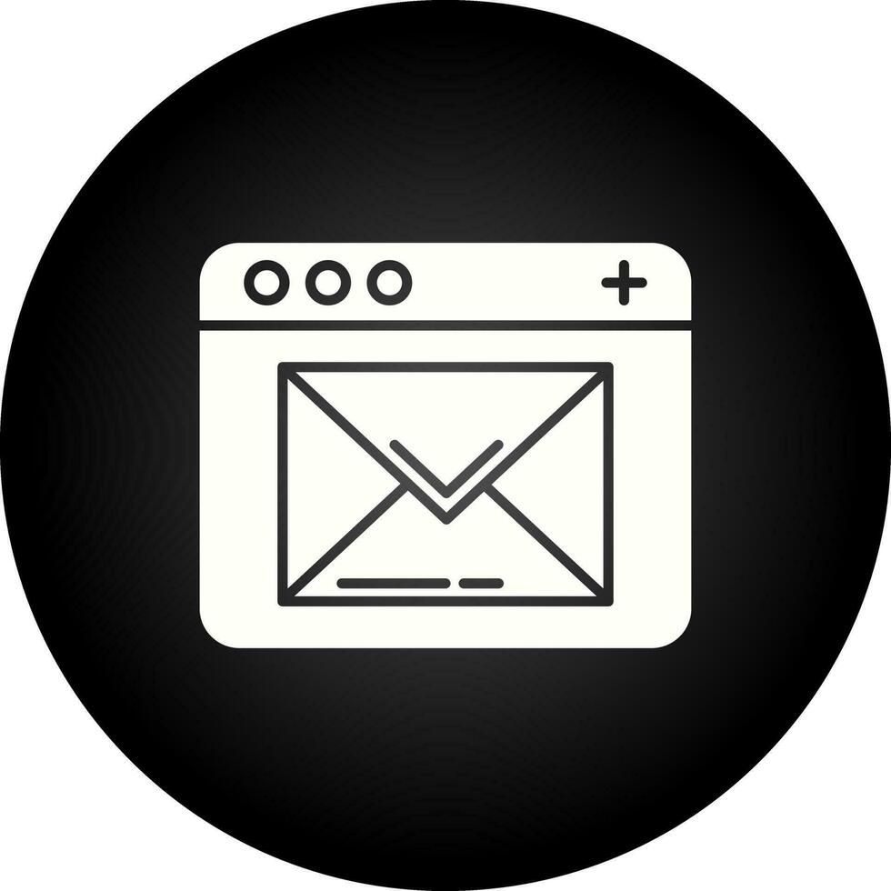 icono de vector de correo electrónico