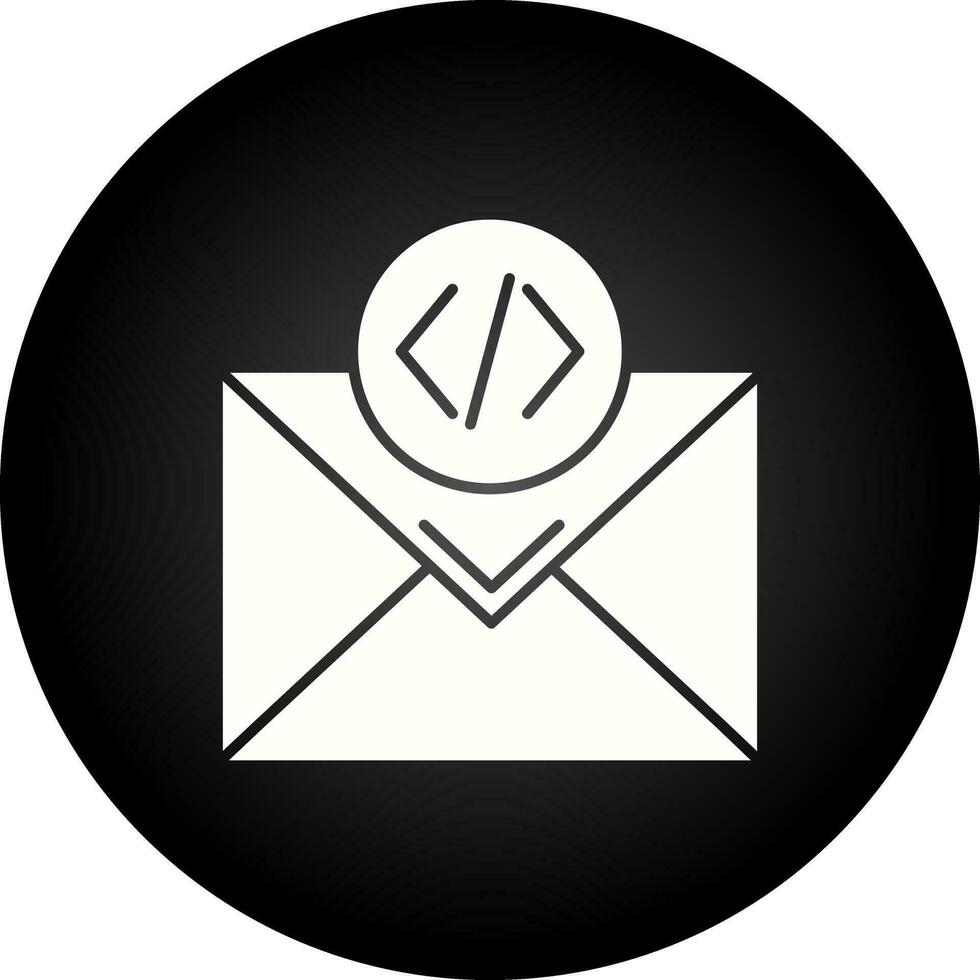 icono de vector de correo