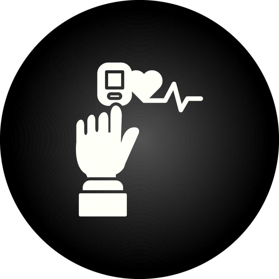 Pulse Oximeter Vector Icon