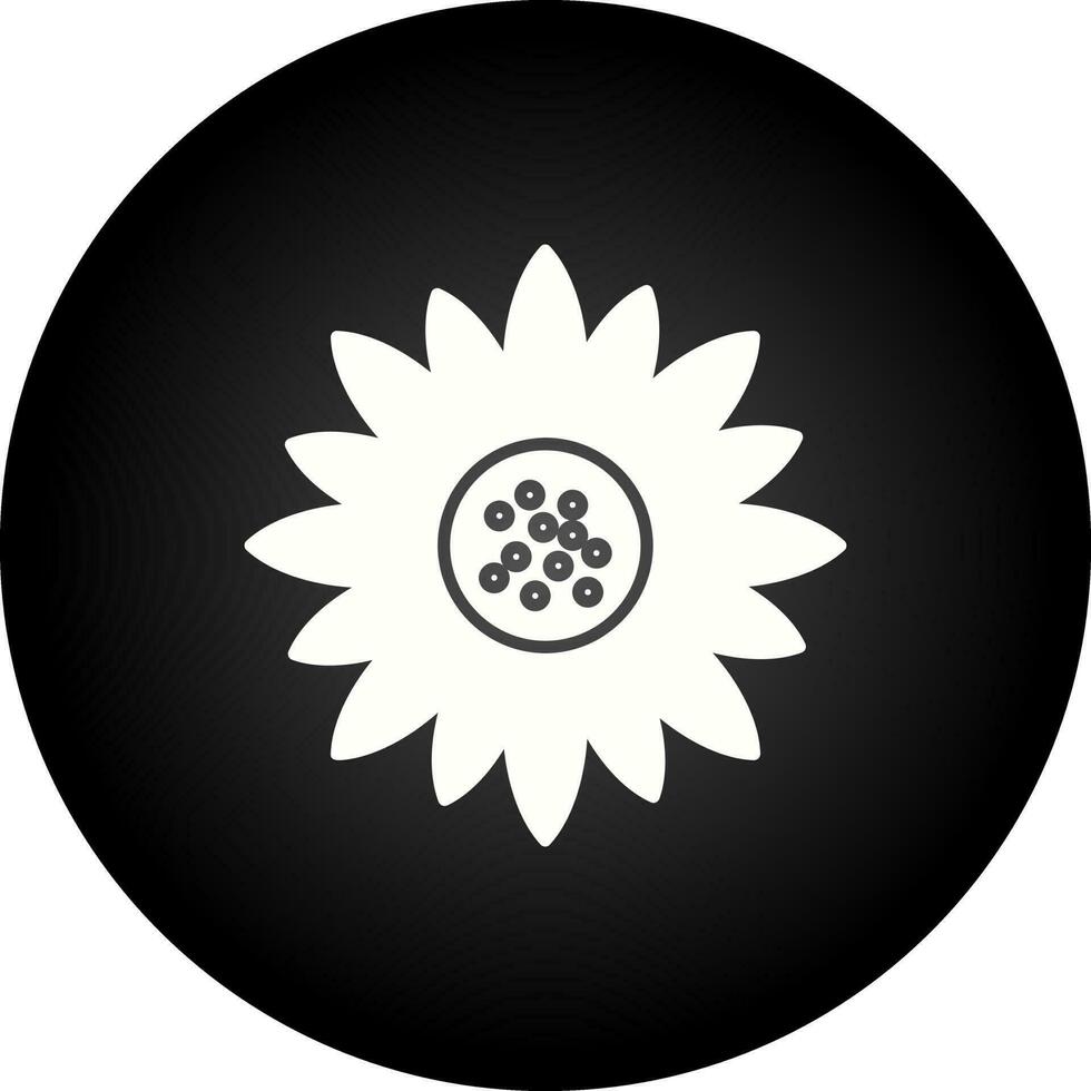 Sunflower Vector Icon