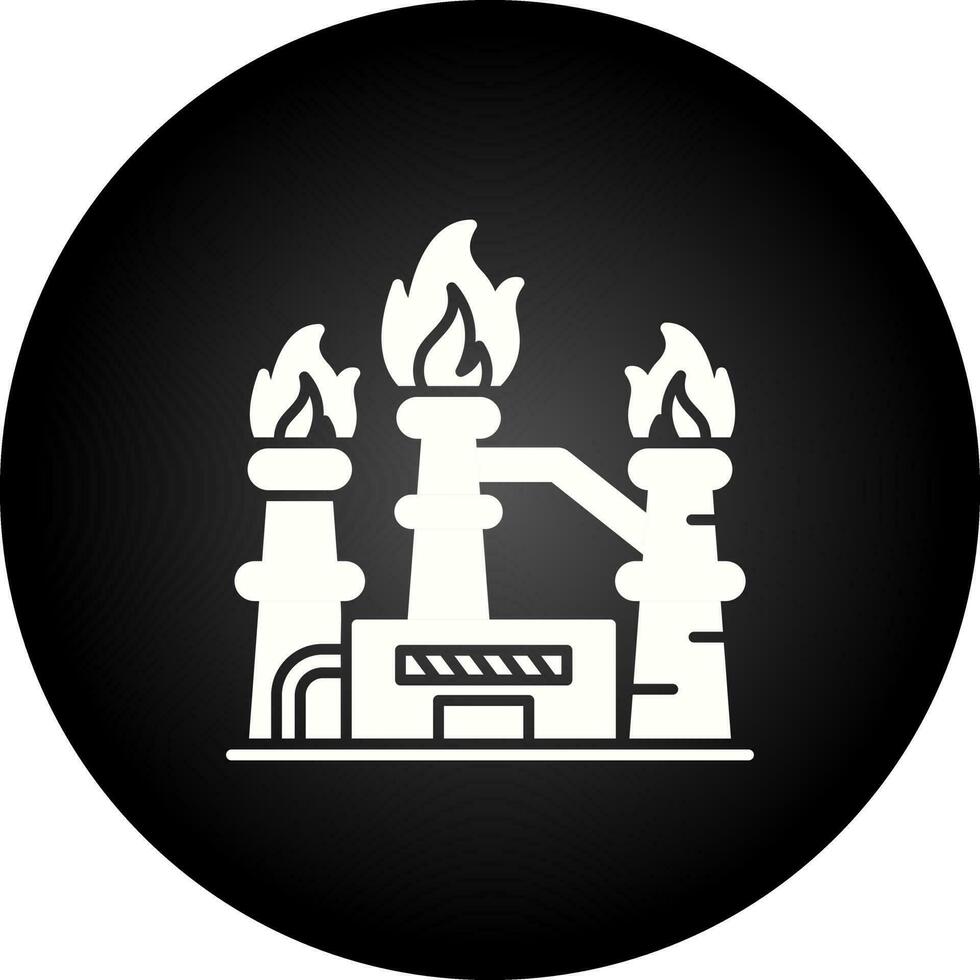 Natural Gas Vector Icon