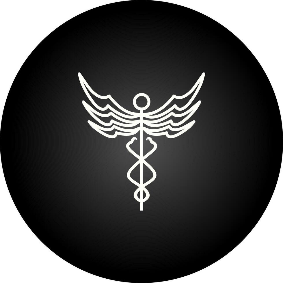 Caduceus Vector Icon