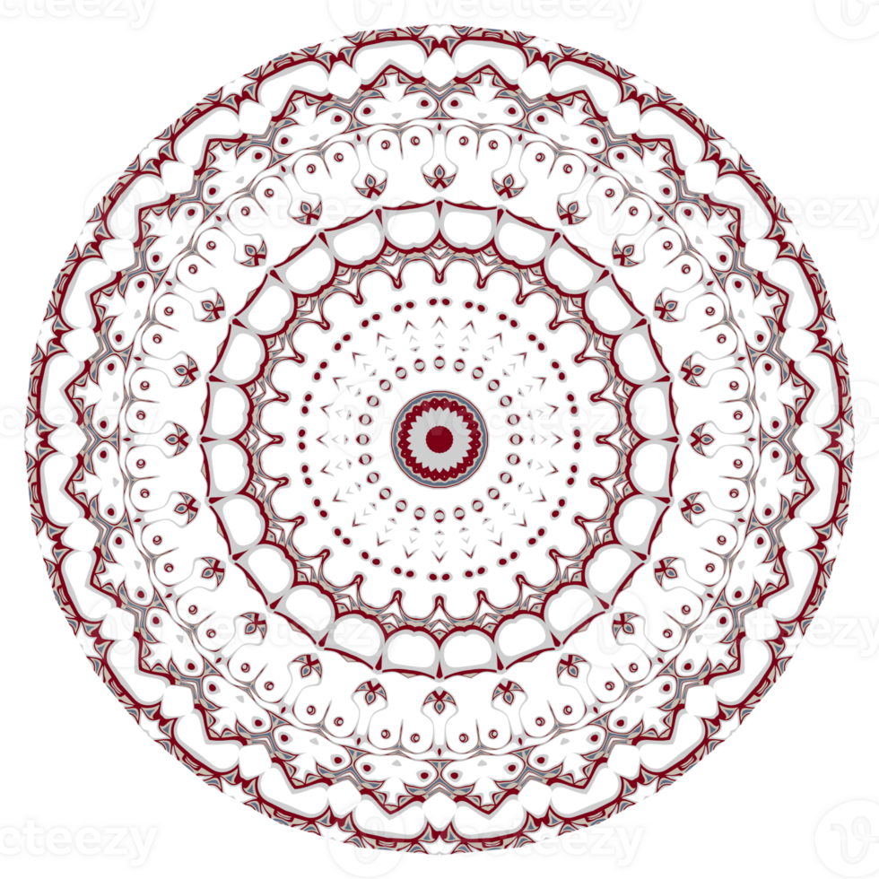 Circle mandala pattern png