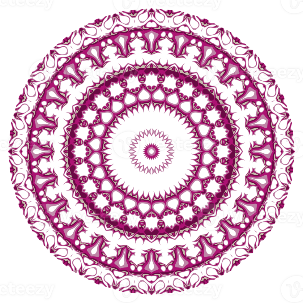 Mandala round pattern png