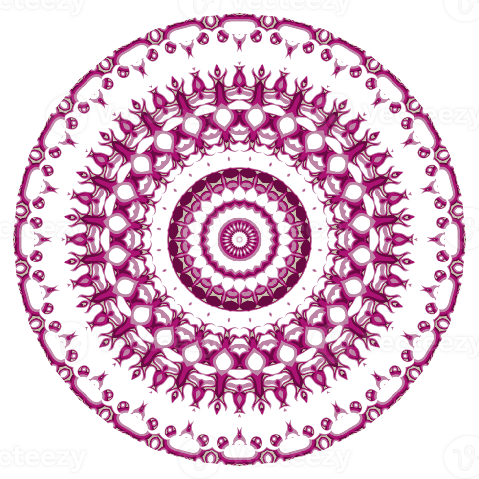 Circle mandala pattern png