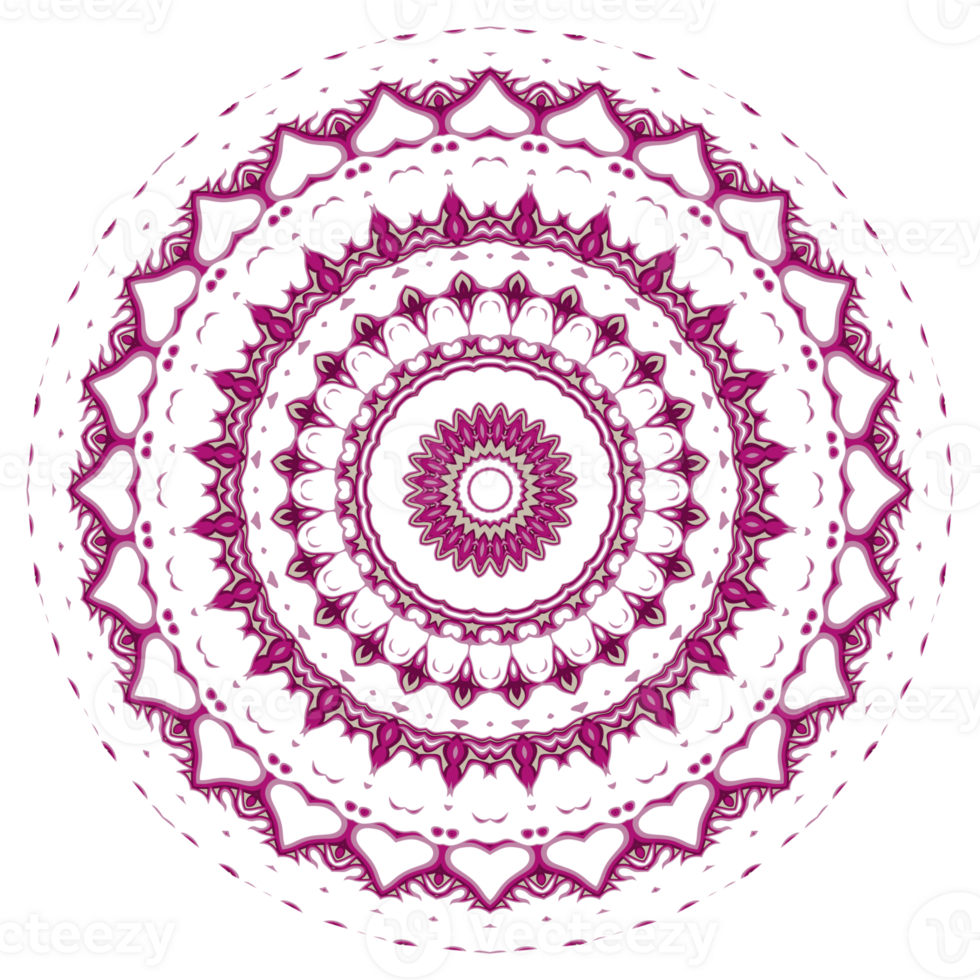 Mandala round pattern png