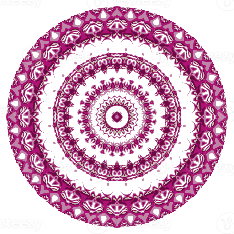 Mandala round pattern png