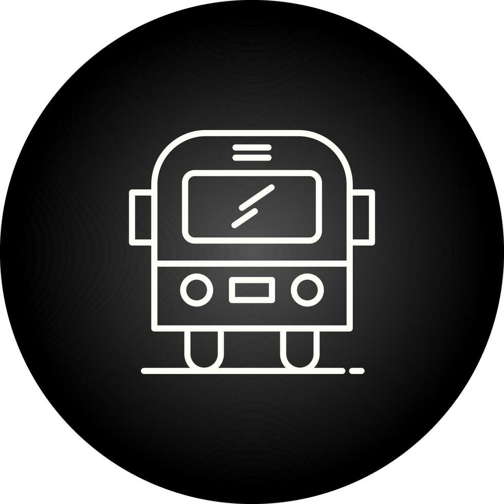 School Bus Vector Icon