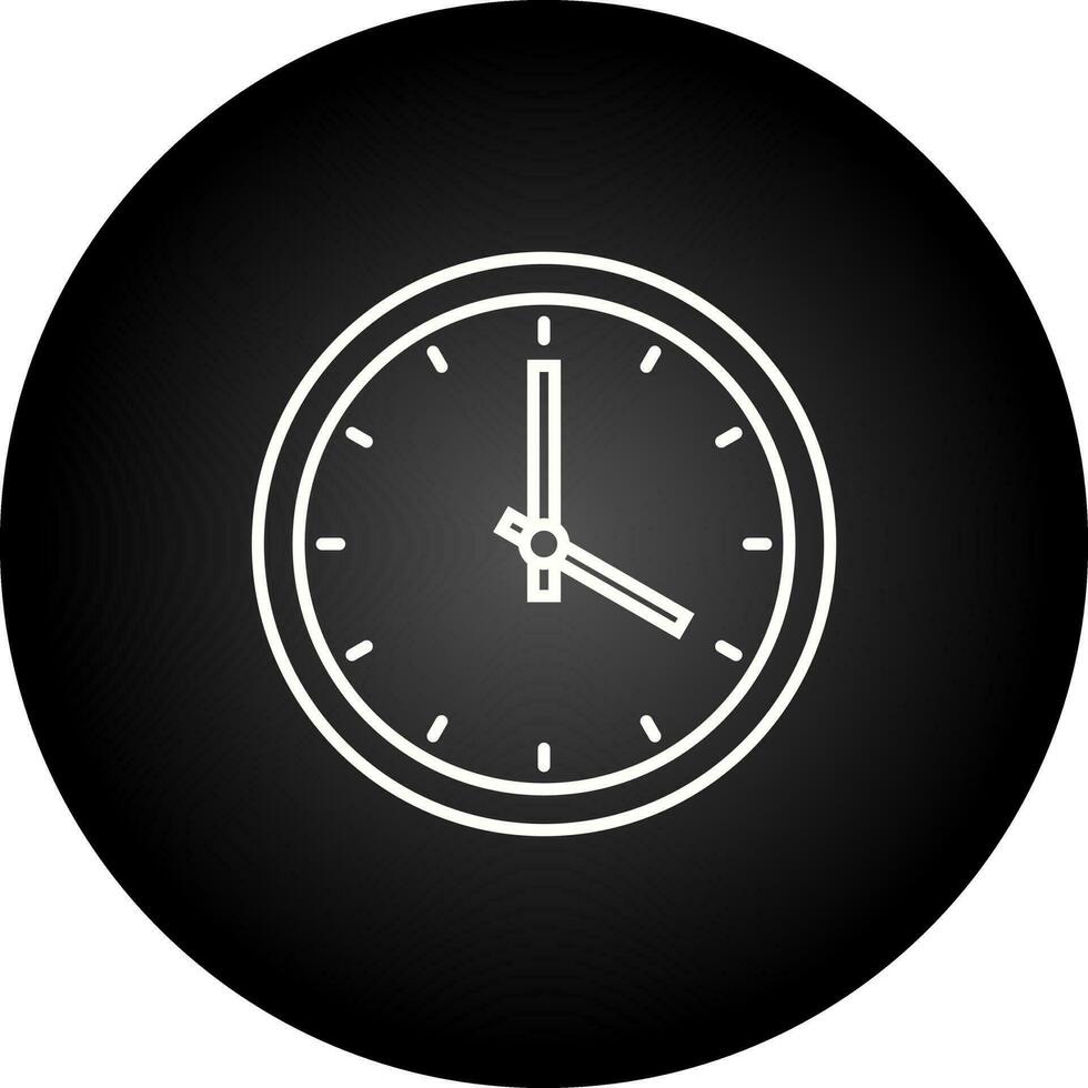 Clock Vector Icon