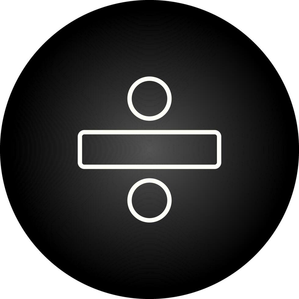 Divide Vector Icon