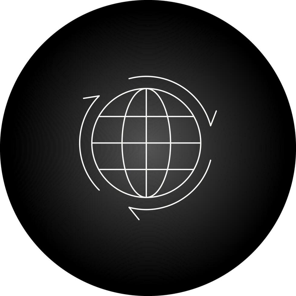 icono de vector de globo