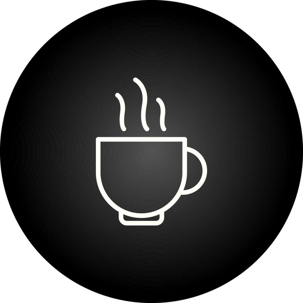 icono de vector de taza de té