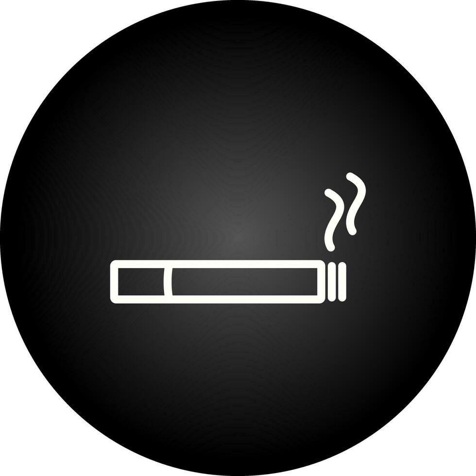 icono de vector de cigarrillo