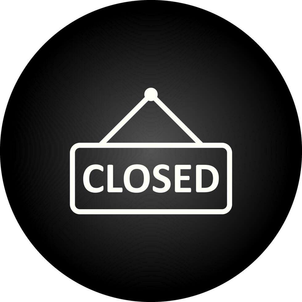 Closed Vector Icon