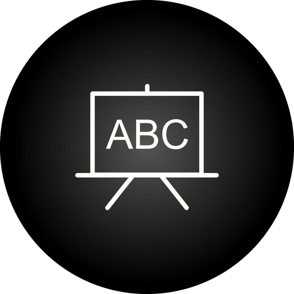 Black Board Vector Icon