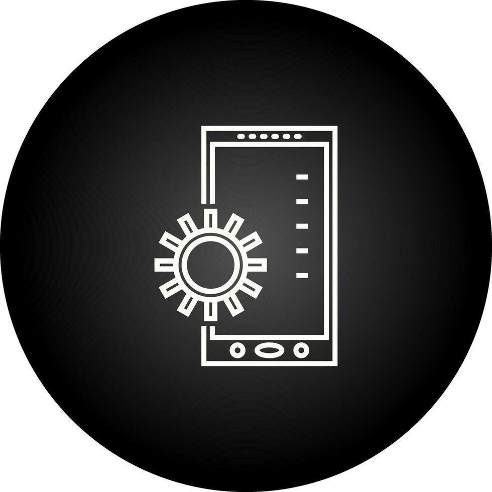Mobile app Developing Vector Icon
