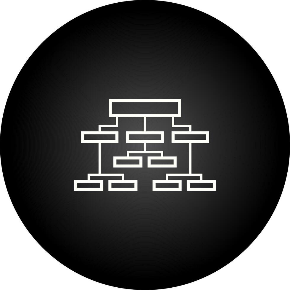 Business Structure Vector Icon
