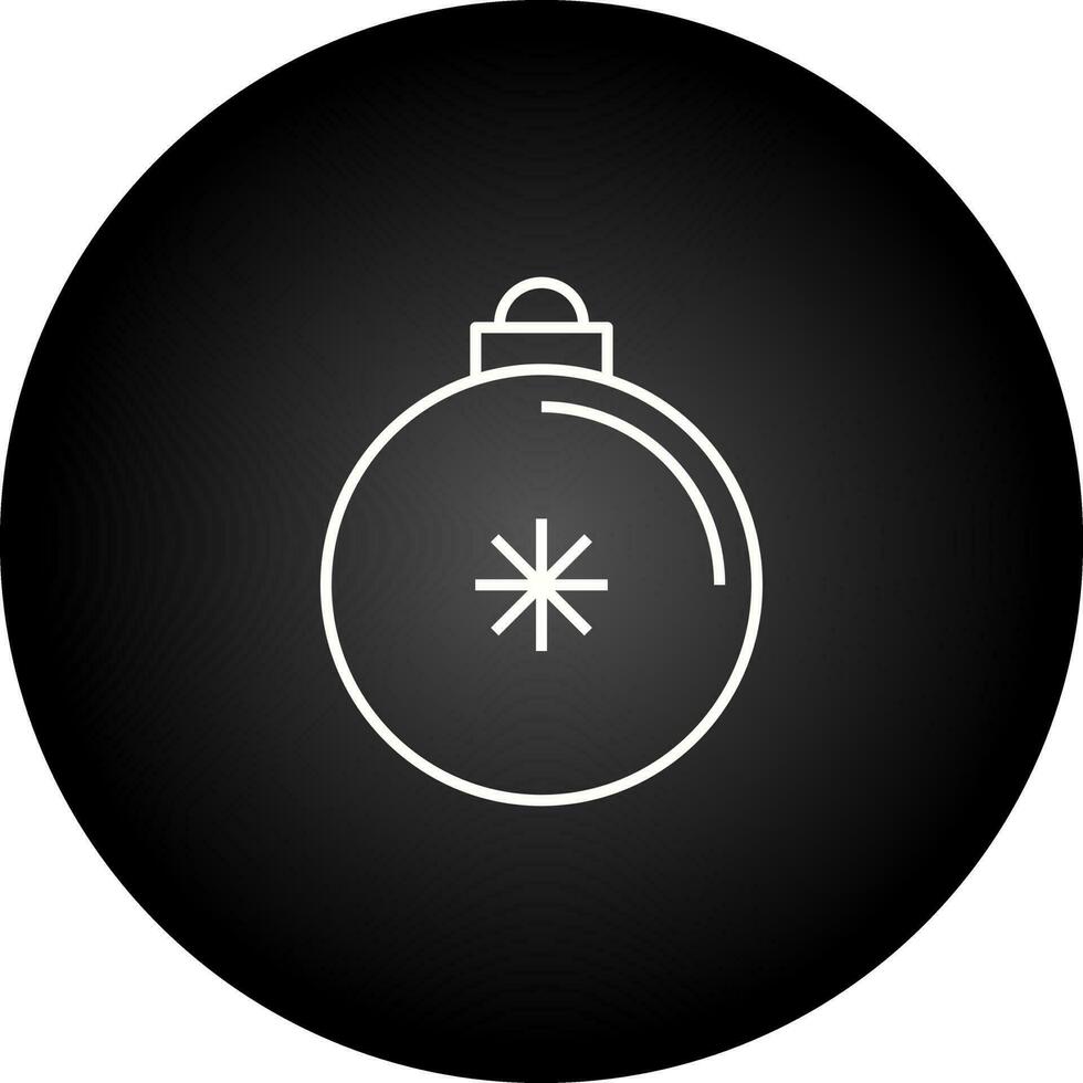 Christmas Ball Vector Icon