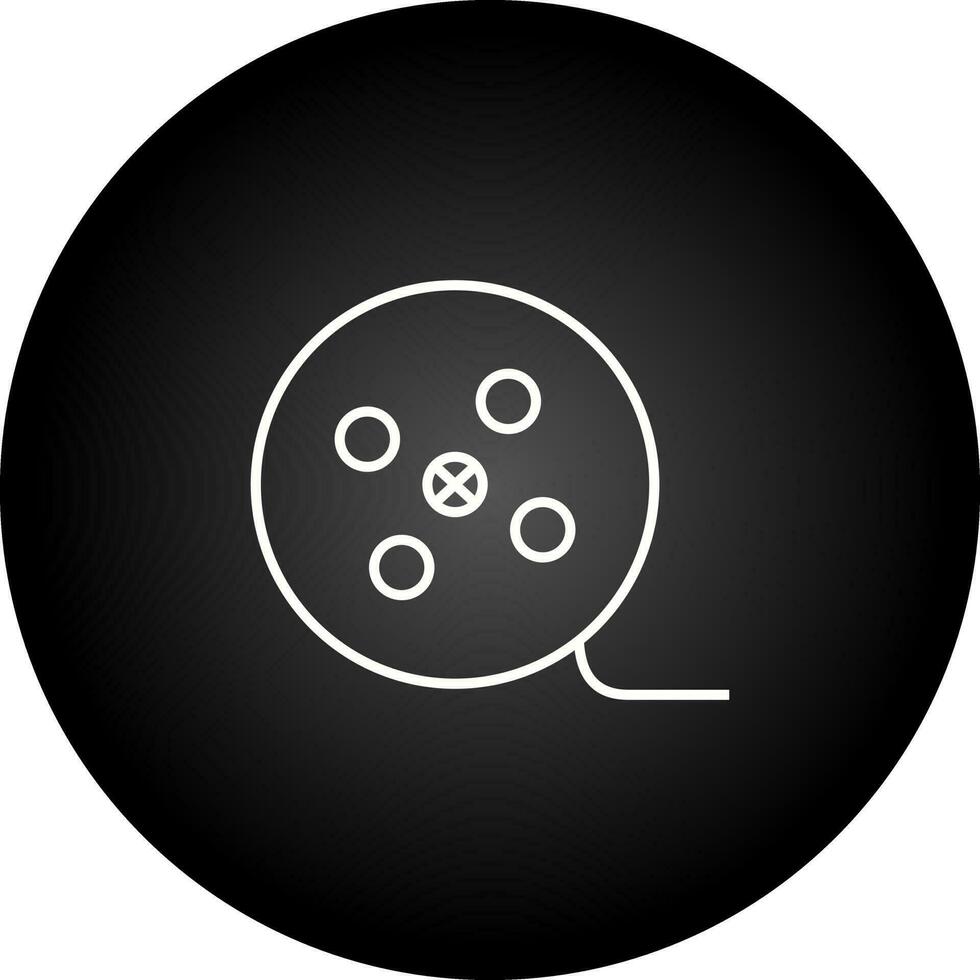 Film Reel Vector Icon