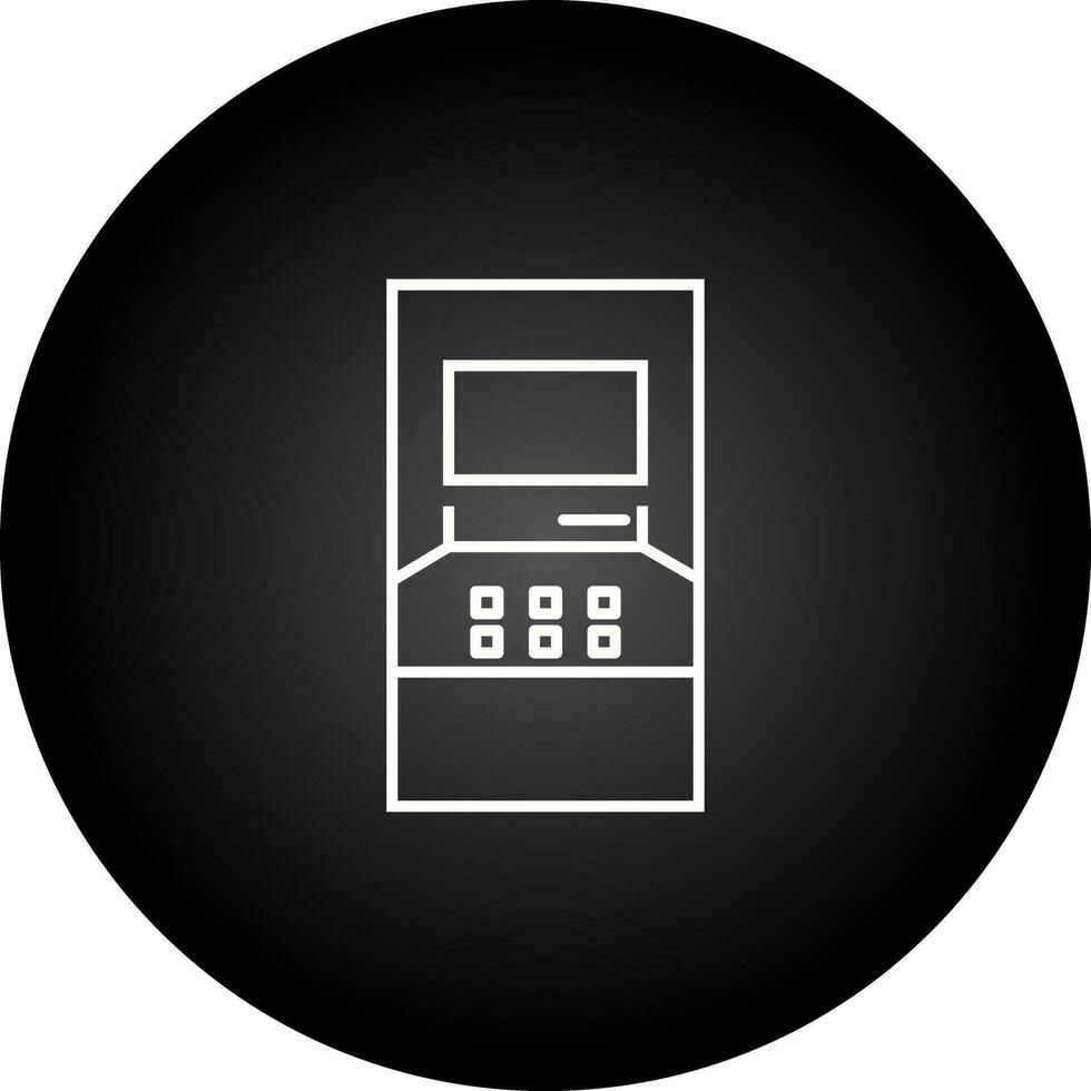ATM Machine Vector Icon