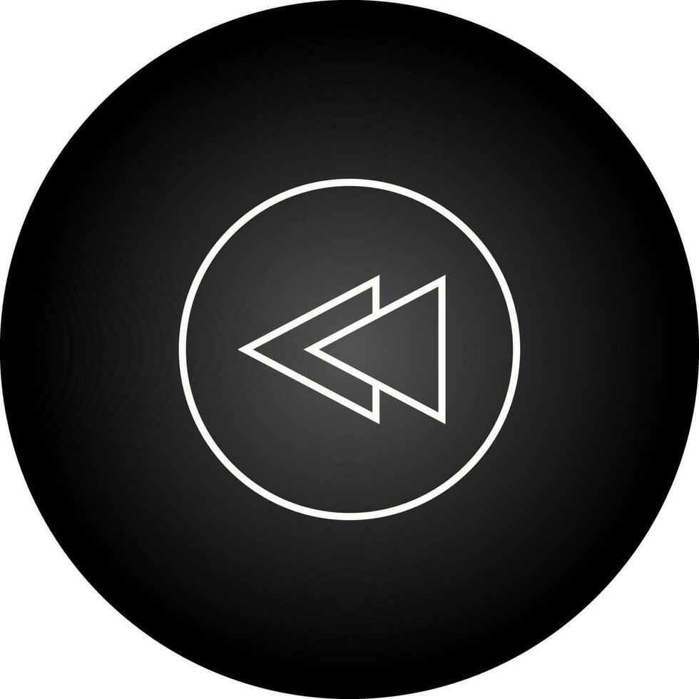 Previous Track Vector Icon