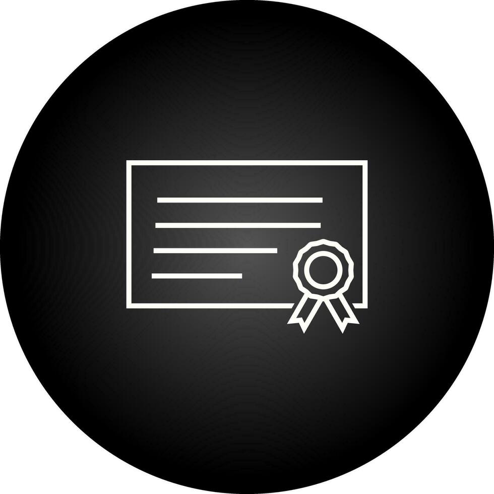 Diploma Vector Icon